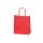 Tasche - Kraftpapier - 18x21x8 cm - rot