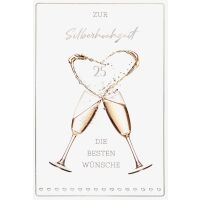 Silberhochzeit 25. Hochzeitstag unverpackte...