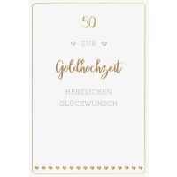 Goldhochzeit 50. Hochzeitstag unverpackte...