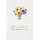Jubiläum  Glückwunschkarte mit Umschlag Blumenstrauß Herzlichen Glückwunsch