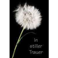 Trauer Beileid Kondolenzkarte mit Briefumschlag In...