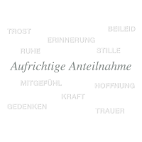Trauer Beileid Kondolenzkarte mit Briefumschlag...
