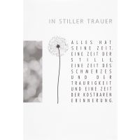 Trauer Beileid Kondolenzkarte mit Briefumschlag In...