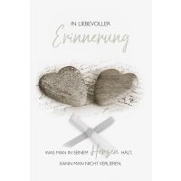 Trauer Beileid Kondolenzkarte mit Briefumschlag In...