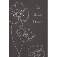 Trauer Beileid Kondolenzkarte mit Briefumschlag In...
