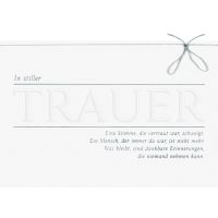 Trauer Beileid Kondolenzkarte mit Briefumschlag In...