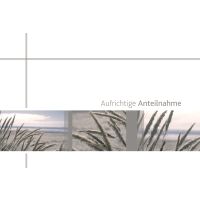 Trauer Beileid Kondolenzkarte mit Briefumschlag...