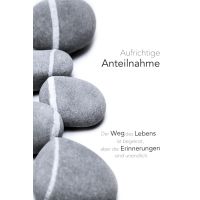 Trauer Beileid Kondolenzkarte mit Briefumschlag...