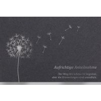 Trauer Beileid Kondolenzkarte mit Briefumschlag...