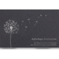 Trauer Beileid Kondolenzkarte mit Briefumschlag...