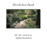 Trauer Beileid Danksagung 5 Karten 5 Umschläge im...