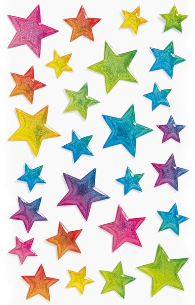 Creative-Sticker Sterne
