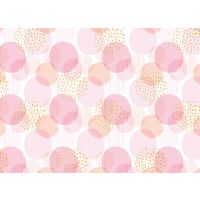 Geschenkpapierrolle 70x150cm - Pink Style - Punkte Rosa