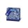 Tasche klein - CD-Format 14,5x15x6 cm - Paisley blaues Muster