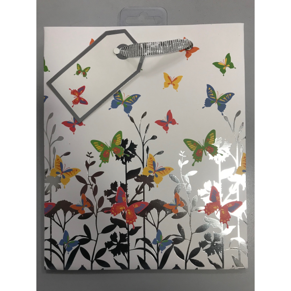 Tasche medium Papillon Buchformat - Schmetterlinge -  - Tüte im Format A5