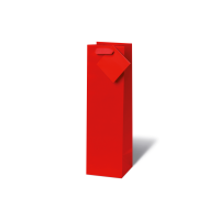 Tasche Unicolor rot Flasche - neue Nummer 697-048