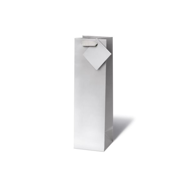 Tasche Unicolor silver Flasche