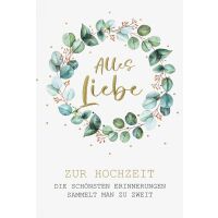 Hochzeit Glückwunschkarte mit Briefumschlag...