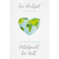 Hochzeit Glückwunschkarte mit Briefumschlag...