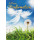 Konfirmation Pusteblume Engel Goldfolie Glückwunschkarte mit Umschlag