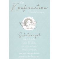 Konfirmation für dich ein Schutzengel gezeichnet...