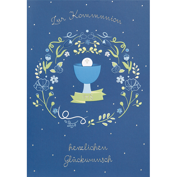 Jubiläumskarte »Herzlichen Glückwunsch Zum Silberjubiläum« – 20,3x15,2 Cm, Mit Umschlag