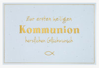 Kommunion - Unverpackt - Glückwunschkarte im Format...
