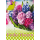 Ostern Blumenstrauß mit Hase Grußkarte mit Umschlag