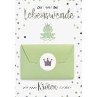 Jugendweihe - Lebenswende - Geldkarte -...