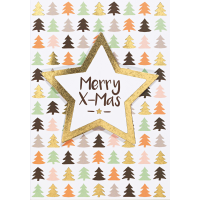 Weihnachten Glückwunschkarte mit Umschlag Merry...