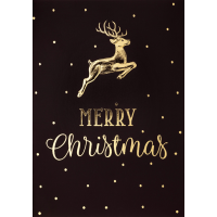 Weihnachten Glückwunschkarte mit Umschlag Hirsch...