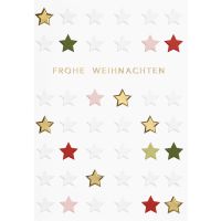 Weihnachten Glückwunschkarte mit Umschlag bunte...