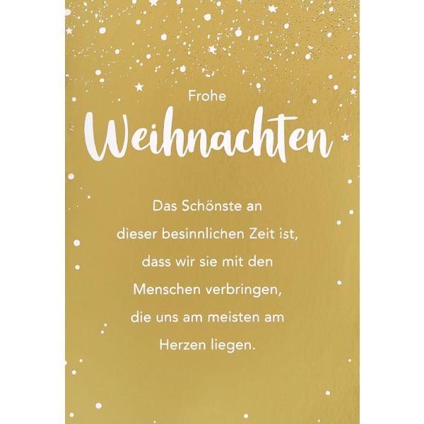 Weihnachten Glückwunschkarte mit Umschlag Schneemänner Merry Christmas and a happy new year