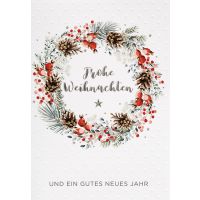 Weihnachten Glückwunschkarte mit Umschlag...