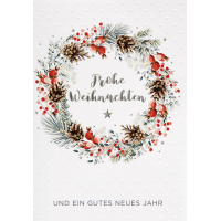Weihnachten Glückwunschkarte mit Umschlag...