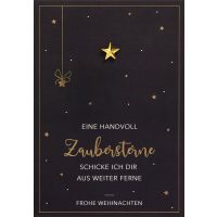 Weihnachten Glückwunschkarte mit Umschlag Eine Hand...