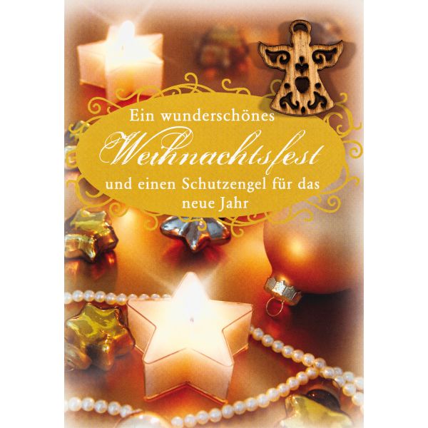 Weihnachten Glückwunschkarte mit Umschlag Ein wunderschönes Weihnachtsfest