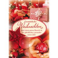 Weihnachten Glückwunschkarte mit Umschlag...