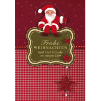 Weihnachten Glückwunschkarte mit Umschlag...
