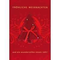 Weihnachten Glückwunschkarte mit Umschlag Tannenbaum...