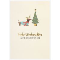 Weihnachten Unverpackt Glückwunschkarte 11,6 x 16,6...