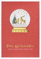 Weihnachten - Unverpackt - Glückwunschkarte im...