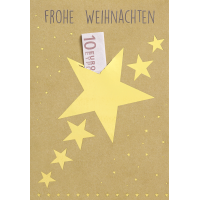 A Weihnachten Geldkarte Glückwunschkarte mit...