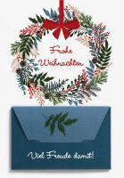 Weihnachten - Geldkarte – Glückwunschkarte im...