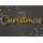 Weihnachten Lettering Glückwunschkarte mit Applikation 10,5x14,5cm mit Umschlag Querformat Merry Christmas