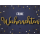 Weihnachten Lettering Glückwunschkarte mit Applikation 10,5x14,5cm mit Umschlag blau Querformat Frohe Weihnachten