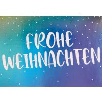 Weihnachten Bling Bling Glückwunschkartemit Umschlag...