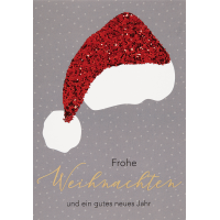 Weihnachten Bling Bling Glückwunschkartemit Umschlag...
