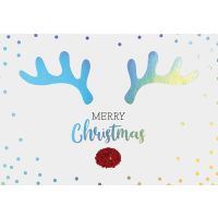 Weihnachten Bling Bling Glückwunschkartemit Umschlag...