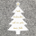 Weihnachten Bling Bling Quadratische Glückwunschkarte mit Umschlag Tannenbaum Frohe Weihnachten